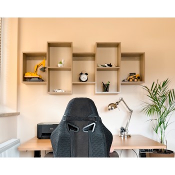 Regał wiszący modułowy na książki - FTS 3 Domax Home - 11