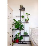 Stojak na kwiaty metalowy 76x25x150 - Calla I GRINDI IN THE GARDEN - 3