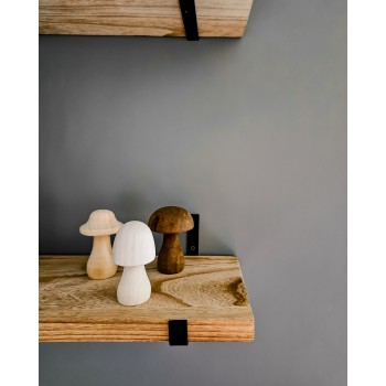 Półka ścienna wisząca LOFT drewniana - SFL 6 - 2 szt Domax Home - 5