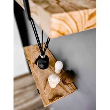 Półka ścienna wisząca LOFT drewniana - SFL 6 - 2 szt Domax Home - 3