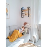 Półka ścienna wisząca LOFT drewniana - SFL 1 Domax Home - 5