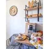 Półka ścienna wisząca LOFT drewniana - SFL 1 Domax Home - 8