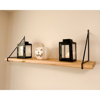 Półka ścienna wisząca LOFT drewniana - FAL 1 Domax Home - 4