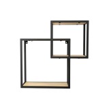 Półka ścienna wisząca LOFT drewniana - SFL 8 Domax Home - 3