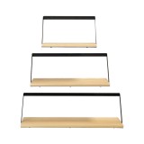 Półka ścienna wisząca LOFT drewniana - SFL 9 Domax Home - 1