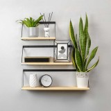 Półka ścienna wisząca LOFT drewniana - SFL 9 Domax Home - 3