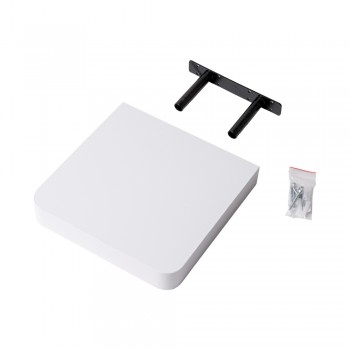 Półka ścienna samowisząca 23cm zaokrąglona - Taso Velano - 4