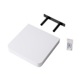 Półka ścienna samowisząca 23cm zaokrąglona - Taso Velano - 4