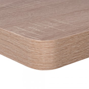 Półka ścienna samowisząca 60cm zaokrąglona  - Taso Velano - 3