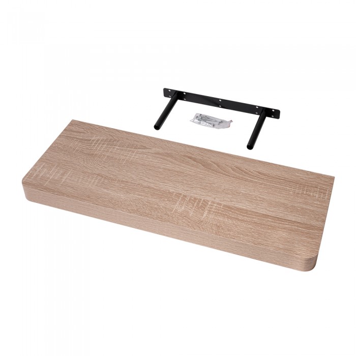 Półka ścienna samowisząca 60cm zaokrąglona  - Taso Velano - 4