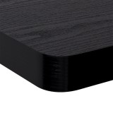 Półka ścienna samowisząca 60cm zaokrąglona  - Taso Velano - 7