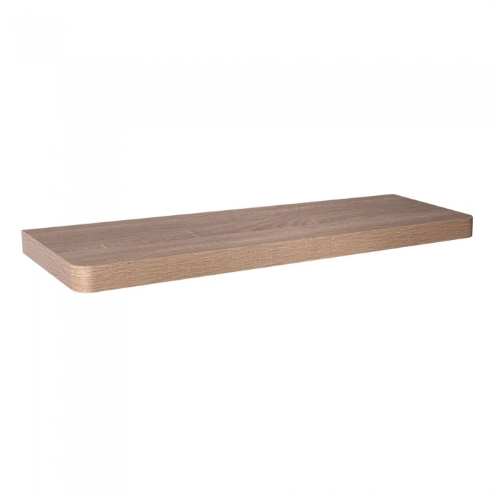 Półka ścienna samowisząca 80cm zaokrąglona  - Taso Velano - 1