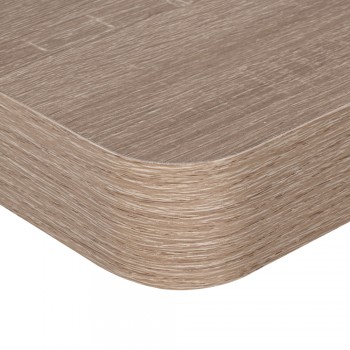 Półka ścienna samowisząca 80cm zaokrąglona  - Taso Velano - 3