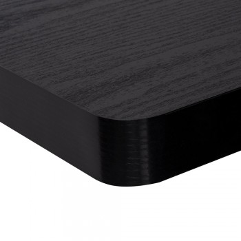 Półka ścienna samowisząca 80cm zaokrąglona  - Taso Velano - 7