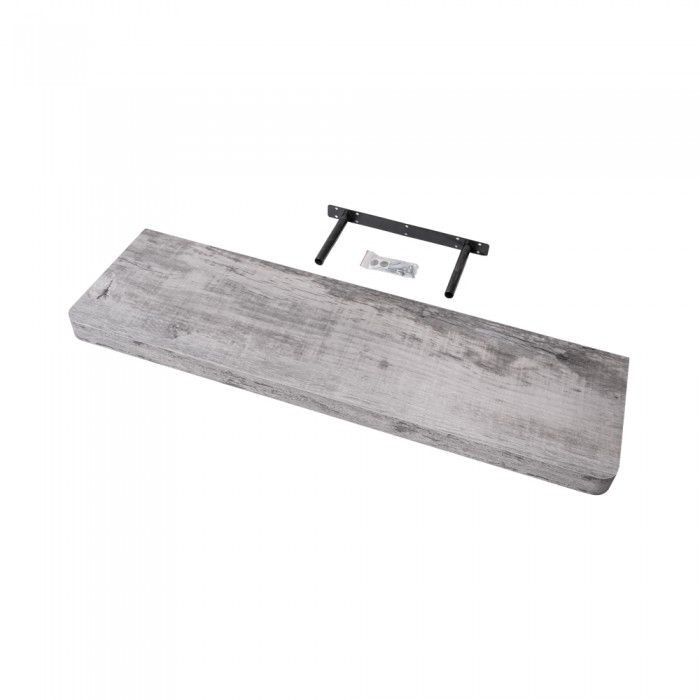 Półka ścienna samowisząca 80cm zaokrąglona  - Taso Velano - 12
