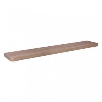 Półka ścienna samowisząca 118cm zaokrąglona  - Taso Velano - 1