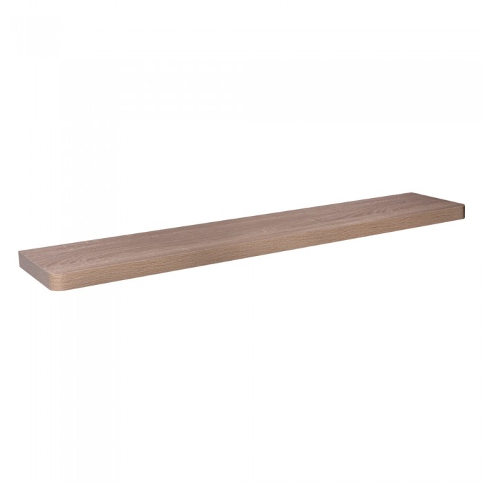 Półka ścienna samowisząca 118cm zaokrąglona  - Taso Velano - 1