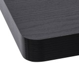 Półka ścienna samowisząca 118cm zaokrąglona  - Taso Velano - 7