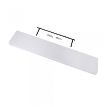 Półka ścienna samowisząca 118cm zaokrąglona  - Taso Velano - 16