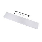 Półka ścienna samowisząca 118cm zaokrąglona  - Taso Velano - 16