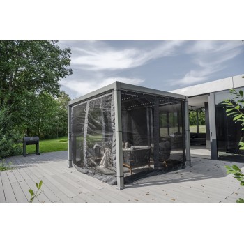 Moskitiera do pergoli Kea - szara Grindi - 3