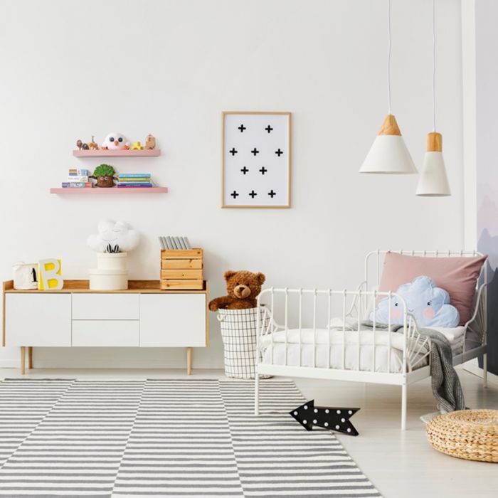 Półka ścienna samowisząca 60cm - Hylly Velano - 22
