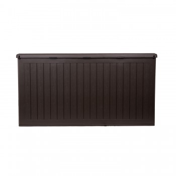 Skrzynia ogrodowa z siedziskiem - Treeline II (brązowa, 870L, HDPE) Grindi - 5