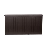 Skrzynia ogrodowa z siedziskiem - Treeline II (brązowa, 870L, HDPE) Grindi - 5