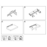 Półka ścienna drewniana bambus samowisząca 118cm - Luonto Velano - 5
