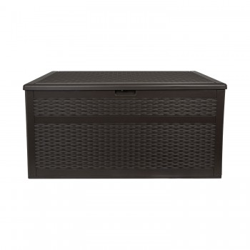 Skrzynia ogrodowa z siedziskiem - Rissa II (brązowa, 870L, HDPE) Grindi - 3