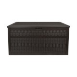 Skrzynia ogrodowa z siedziskiem - Rissa II (brązowa, 870L, HDPE) Grindi - 3