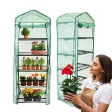 Szklarnia ogrodowa zielona 5-półkowa - 70x50x190 - Kalmia II GRINDI IN THE GARDEN - 1