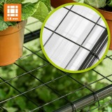 Szklarnia ogrodowa zielona 5-półkowa - 70x50x190 - Kalmia II GRINDI IN THE GARDEN - 8