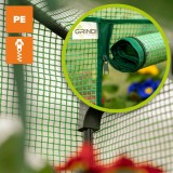 Szklarnia ogrodowa zielona 5-półkowa - 70x50x190 - Kalmia II GRINDI IN THE GARDEN - 9