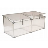 Mini Szklarnia ogrodowa z poliwęglanu, inspekt - 120x51x51 MAGNOLIA II GRINDI IN THE GARDEN - 3