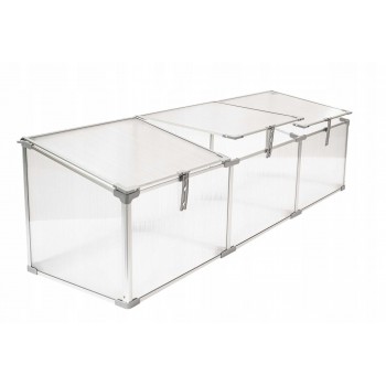 Mini Szklarnia ogrodowa z poliwęglanu, inspekt - 180x51x51 MAGNOLIA III GRINDI IN THE GARDEN - 3