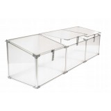 Mini Szklarnia ogrodowa z poliwęglanu, inspekt - 180x51x51 MAGNOLIA III GRINDI IN THE GARDEN - 3