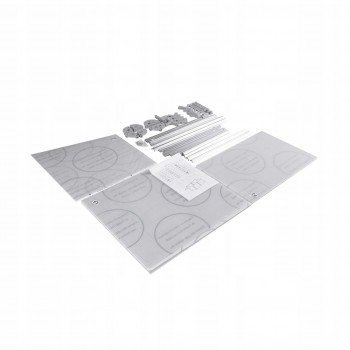 Mini Szklarnia ogrodowa z poliwęglanu, inspekt - 180x51x51 MAGNOLIA III GRINDI IN THE GARDEN - 9