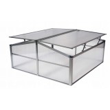 Szklarnia ogrodowa z poliwęglanu, dwustronna - 100x100x48 - Magnolia IV GRINDI - 2