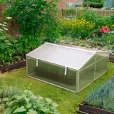 Szklarnia ogrodowa z poliwęglanu, dwustronna - 100x100x48 - Magnolia IV GRINDI - 4