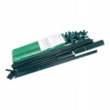 Mini szklarnia tunel foliowy - zielona - Clivia I - 270x90 GRINDI IN THE GARDEN - 9