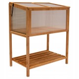 Mini Szklarnia inspekt zielnik - Abelia - 90x50x93 drewniana GRINDI IN THE GARDEN - 3