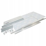 Szklarnia ogrodowa z poliwęglanu przyścienna - Hosta - 130x58x140 GRINDI IN THE GARDEN - 10