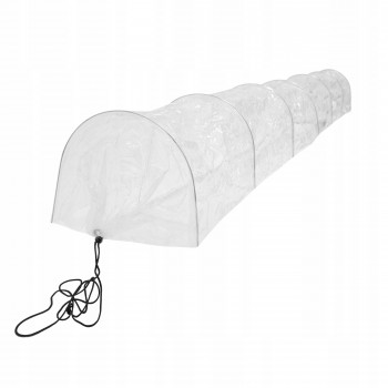 Mini szklarnia tunel foliak na grządkę sałatę - Adiago 60 x 40 cm GRINDI IN THE GARDEN - 2