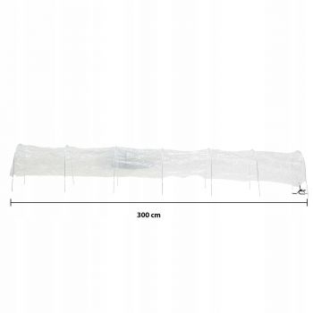 Mini szklarnia tunel foliak na grządkę sałatę - Adiago 45 x 30 cm GRINDI IN THE GARDEN - 11