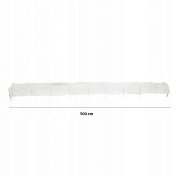 Mini szklarnia tunel foliak na grządkę sałatę - Adiago 45 x 30 cm GRINDI IN THE GARDEN - 12