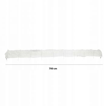 Mini szklarnia tunel foliak na grządkę sałatę - Adiago 45 x 30 cm GRINDI IN THE GARDEN - 13