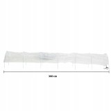 Mini szklarnia tunel foliak na grządkę sałatę - Adiago 45 x 30 cm GRINDI IN THE GARDEN - 11