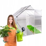 Szklarnia ogrodowa z poliwęglanu - Viola I - 190x190x195 GRINDI IN THE GARDEN - 1