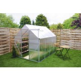 Szklarnia ogrodowa z poliwęglanu - Viola II - 250x190x195 GRINDI IN THE GARDEN - 4